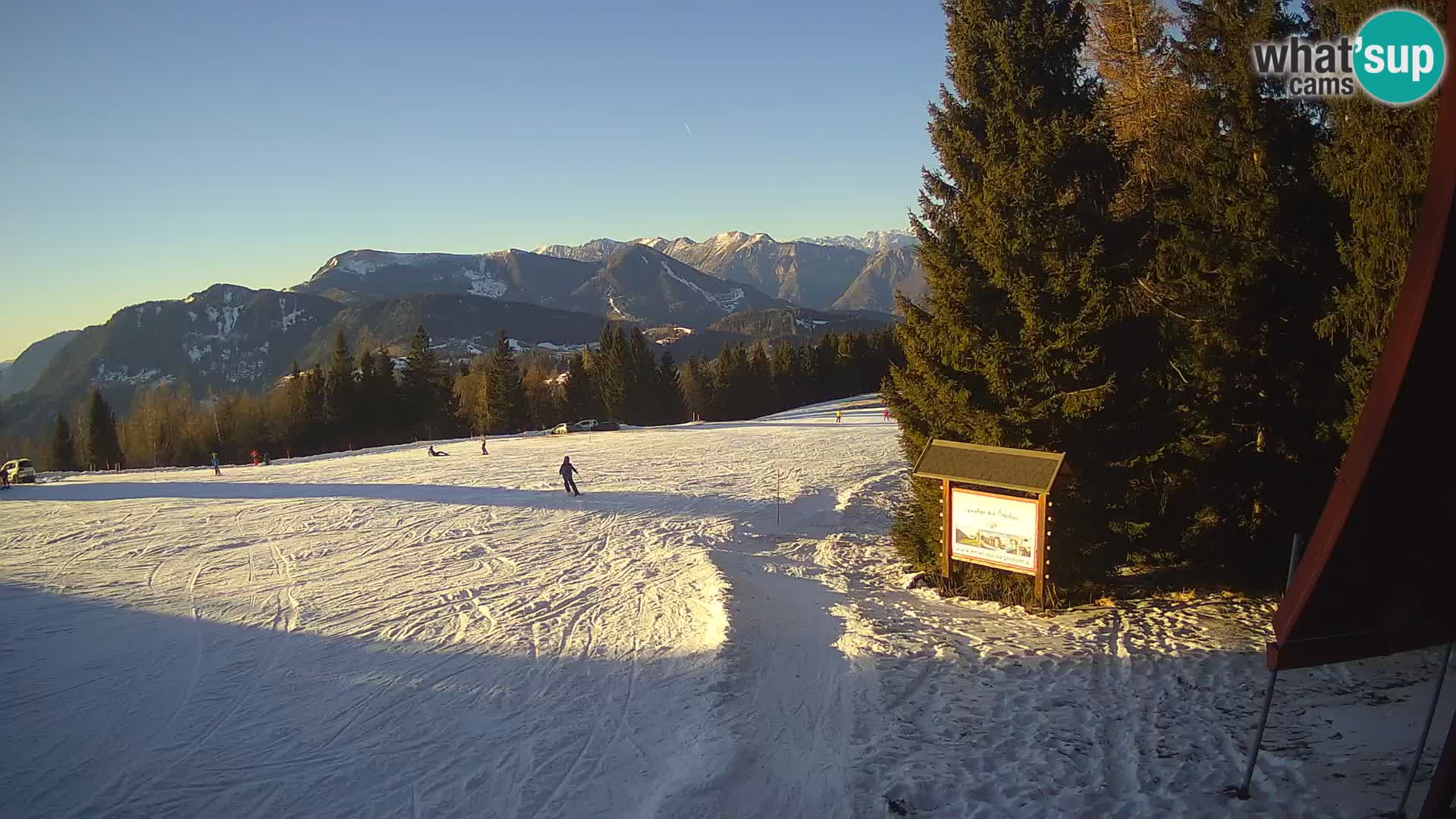 École de ski Novinar – webcam station de ski Cerkno – Slovénie