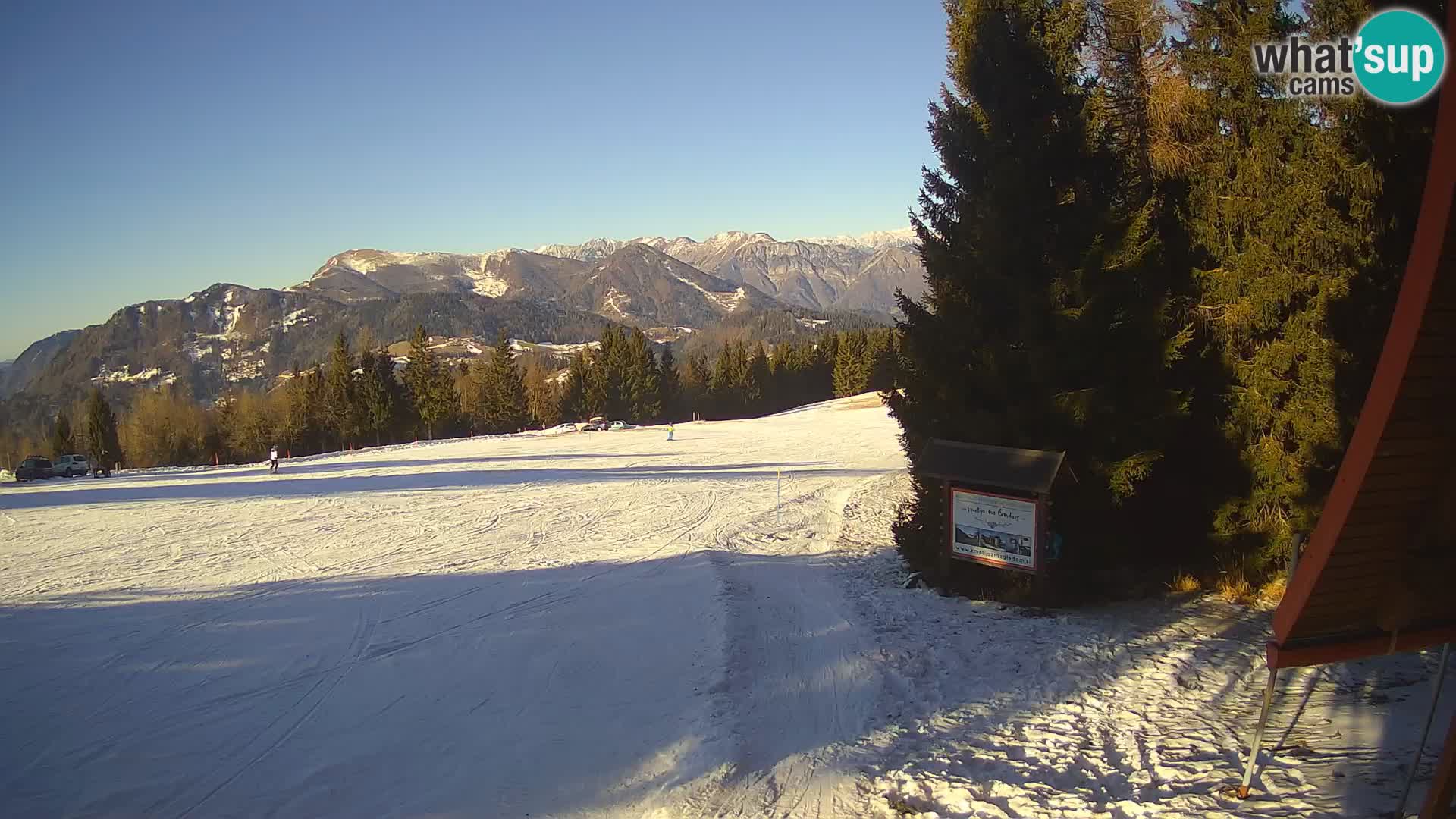 École de ski Novinar – webcam station de ski Cerkno – Slovénie