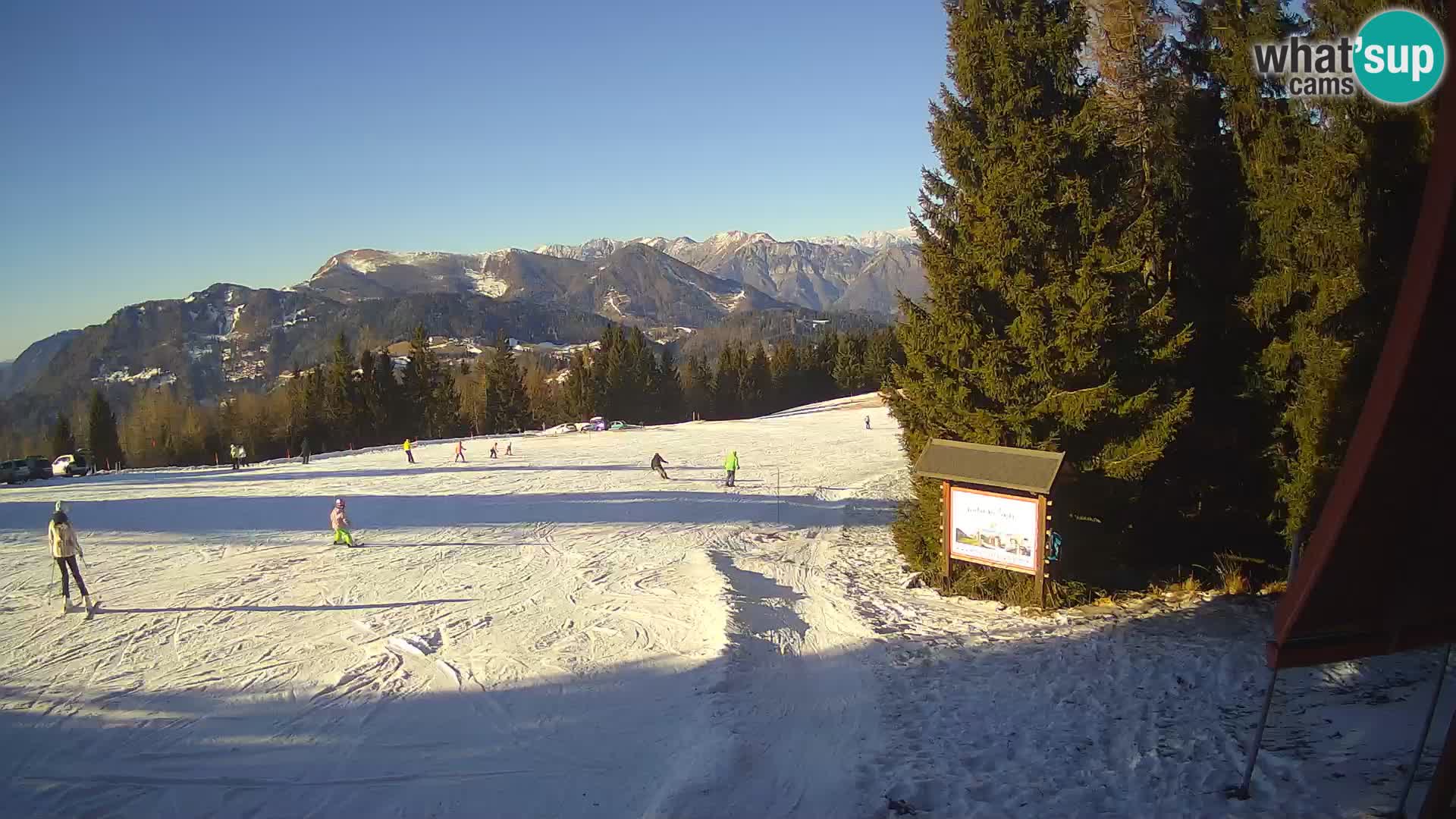 Escuela de esquí Novinar – estación de esquí webcam Cerkno – Eslovenia