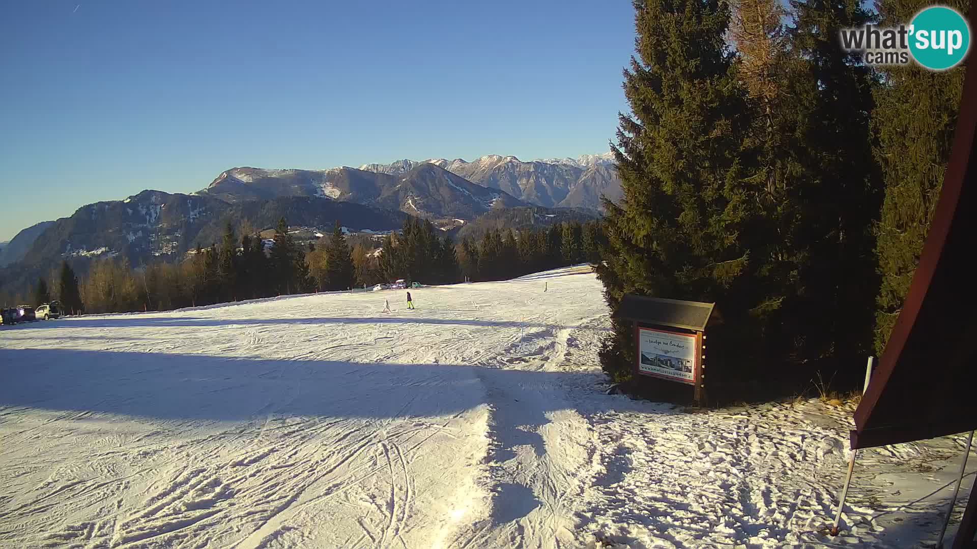 École de ski Novinar – webcam station de ski Cerkno – Slovénie