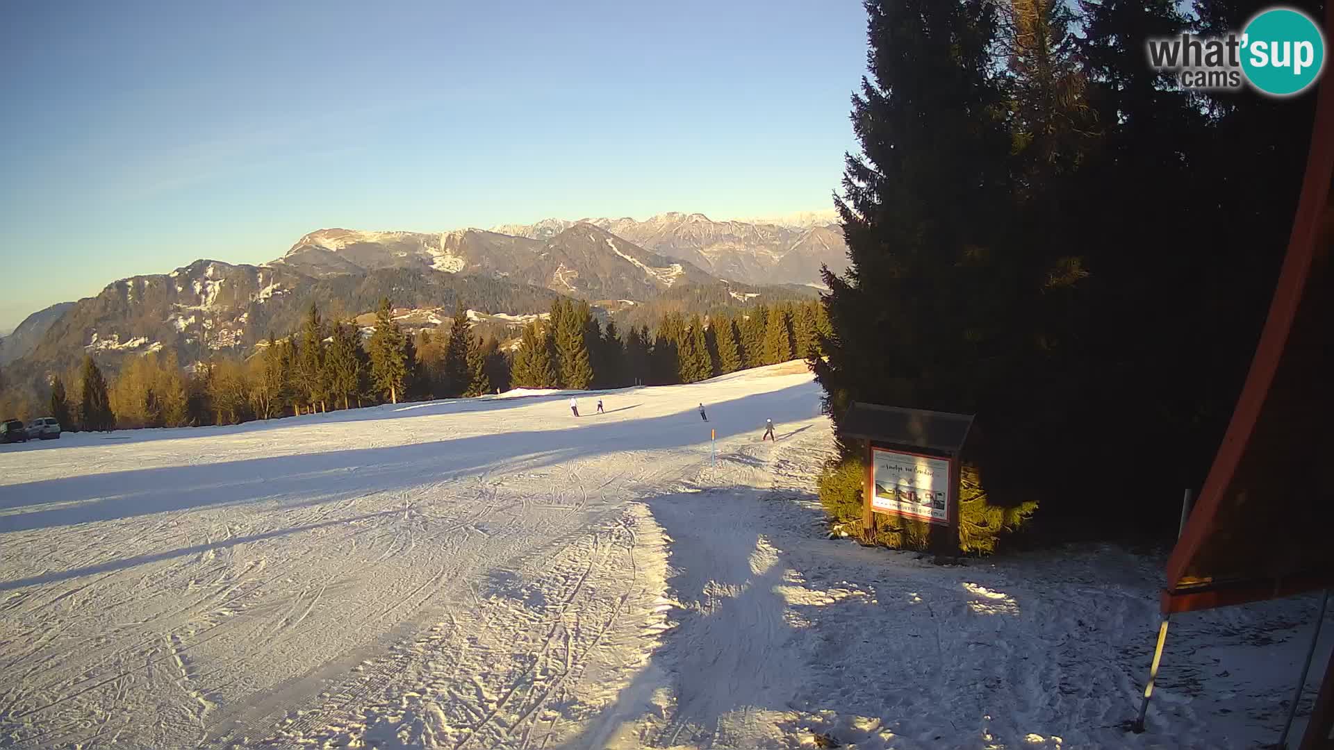 École de ski Novinar – webcam station de ski Cerkno – Slovénie