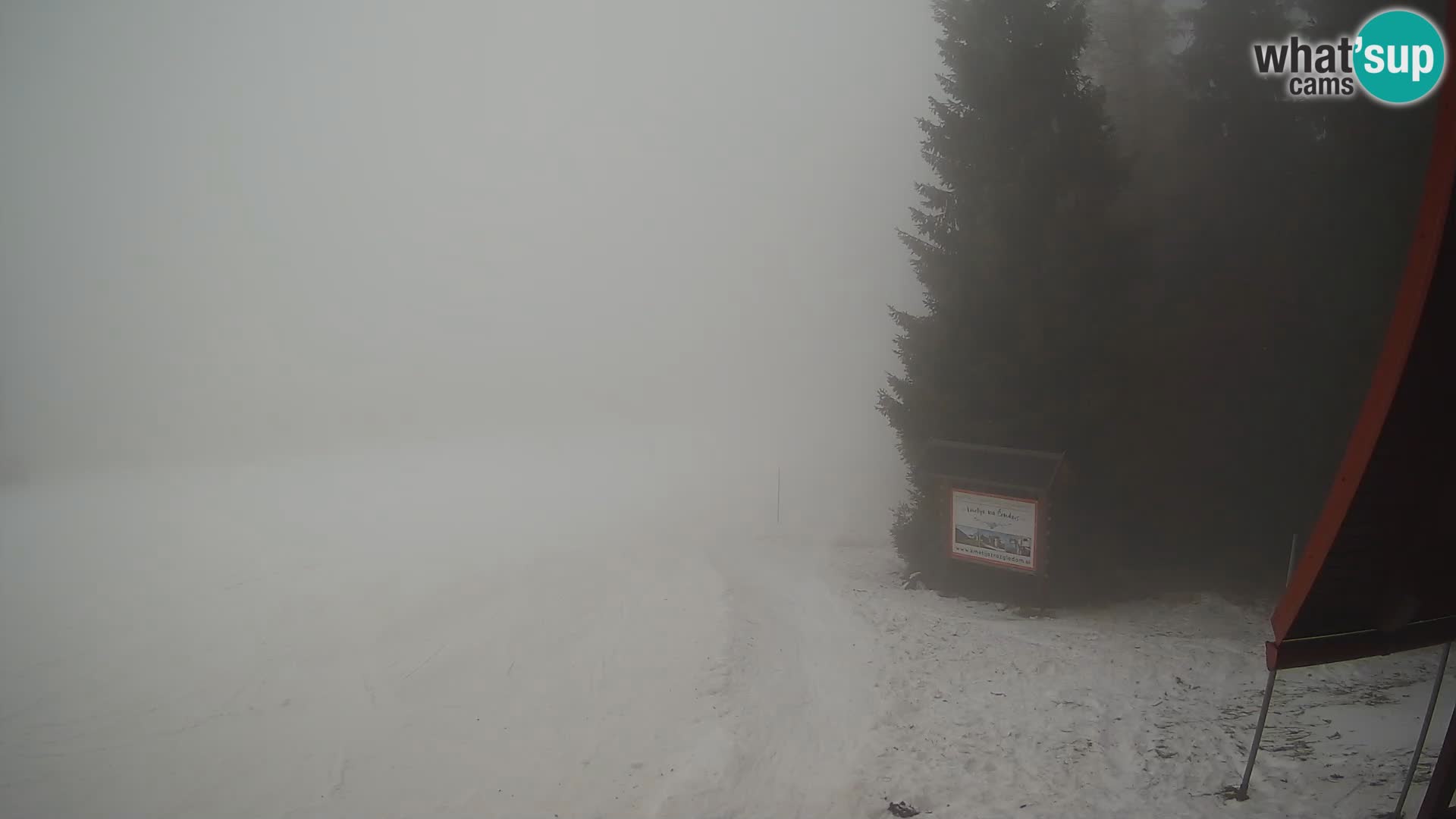 Smučarska šola Novinar – spletna kamera smučišče Cerkno