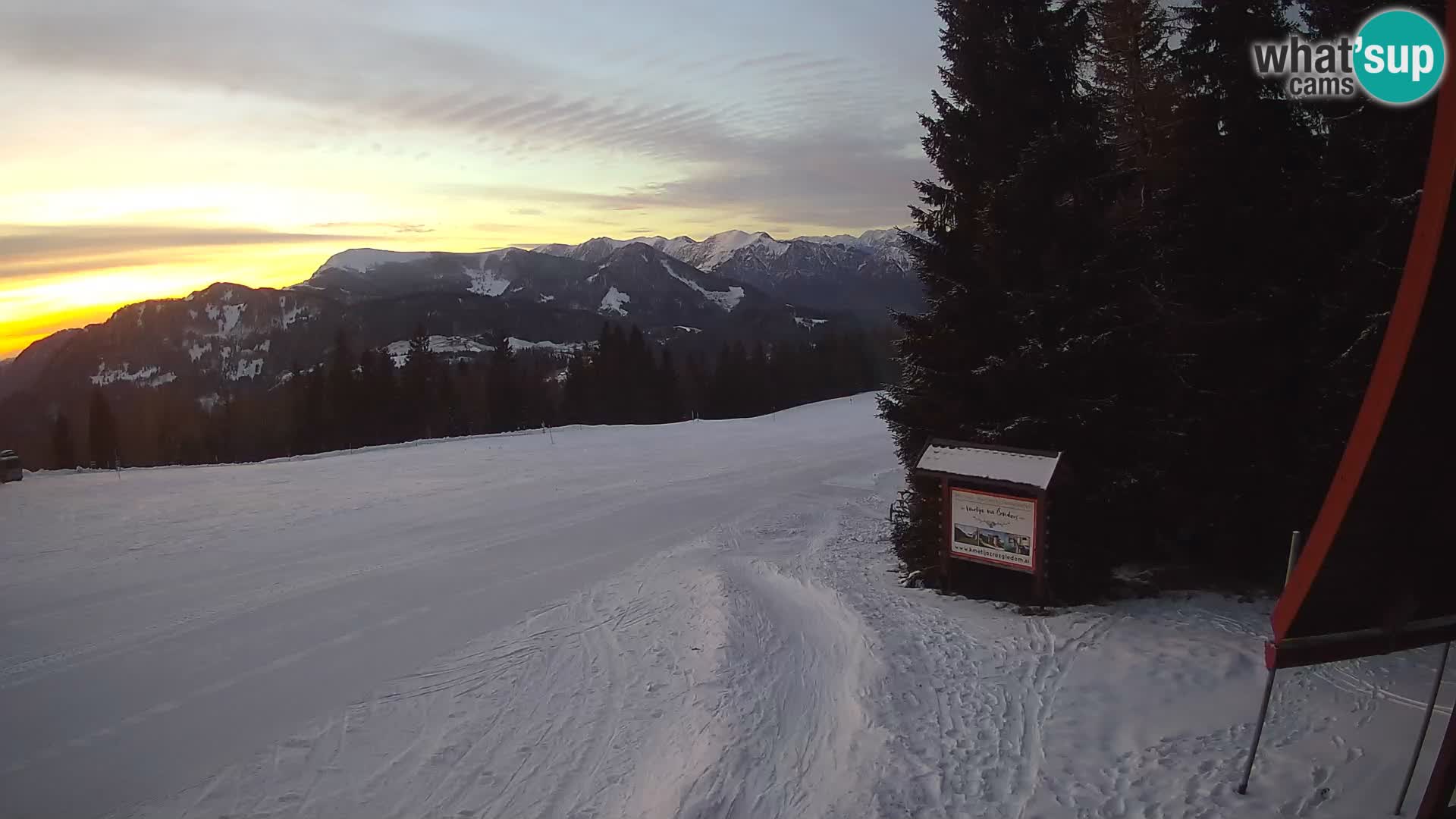 École de ski Novinar – webcam station de ski Cerkno – Slovénie