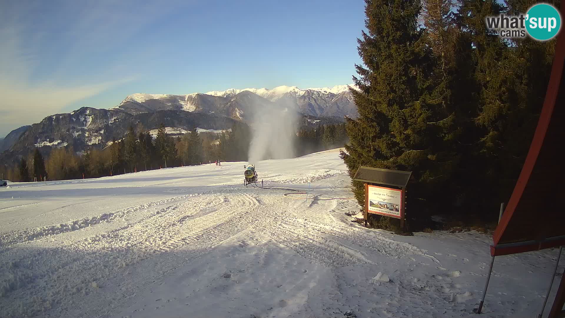 Skischule Novinar – Webcam Skigebiet Cerkno – Slowenien