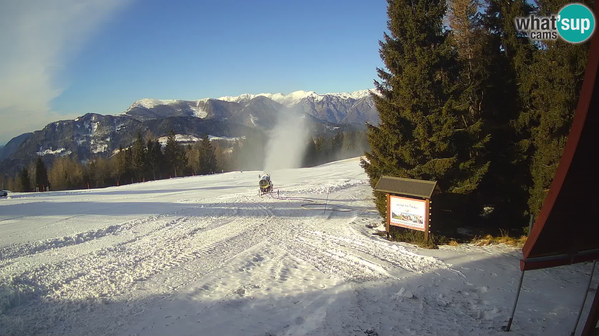 Skischule Novinar – Webcam Skigebiet Cerkno – Slowenien