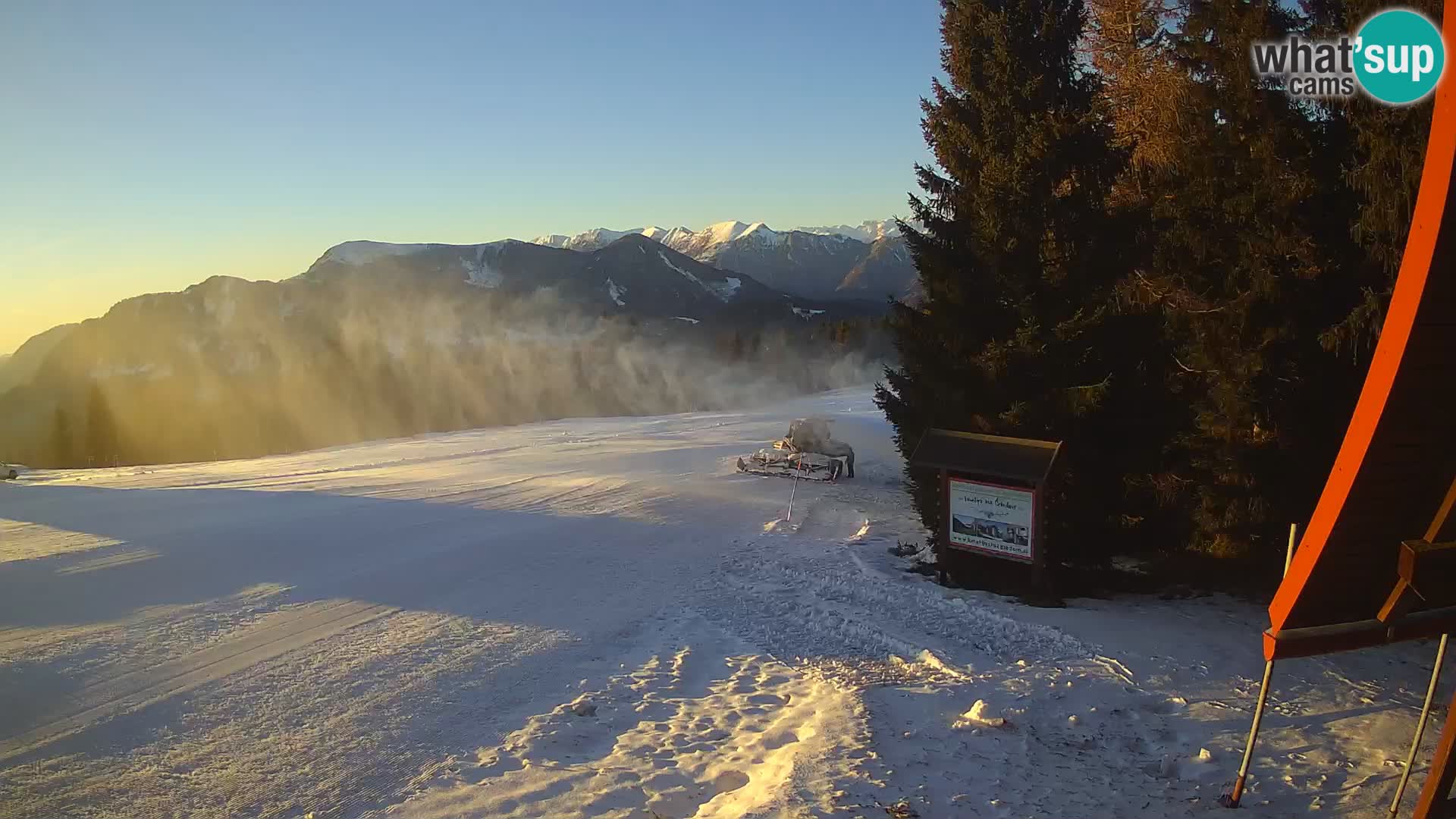 École de ski Novinar – webcam station de ski Cerkno – Slovénie