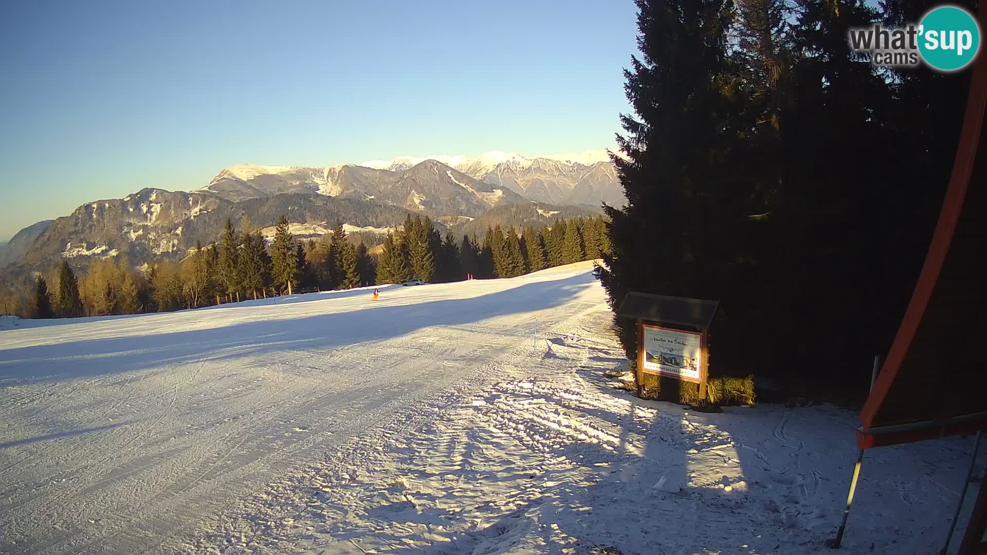 École de ski Novinar – webcam station de ski Cerkno – Slovénie