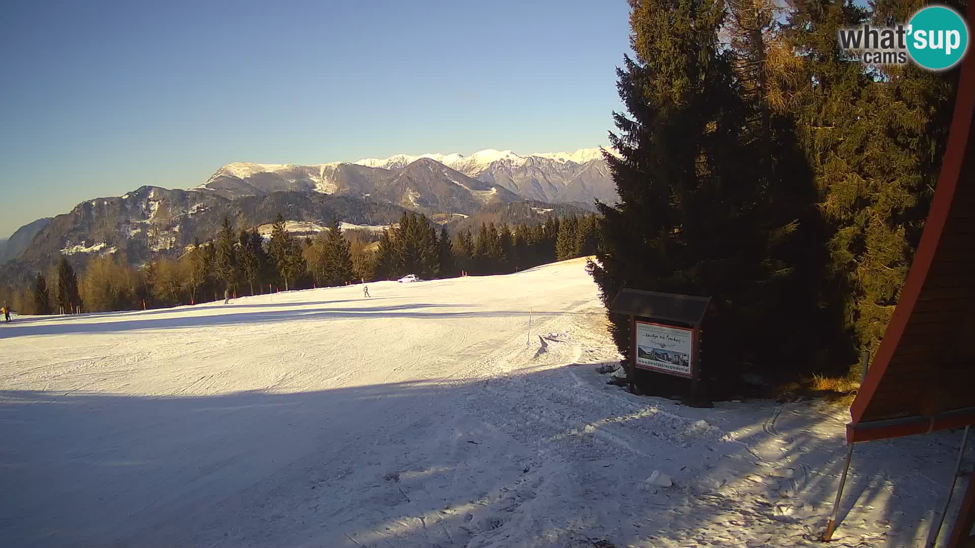 École de ski Novinar – webcam station de ski Cerkno – Slovénie