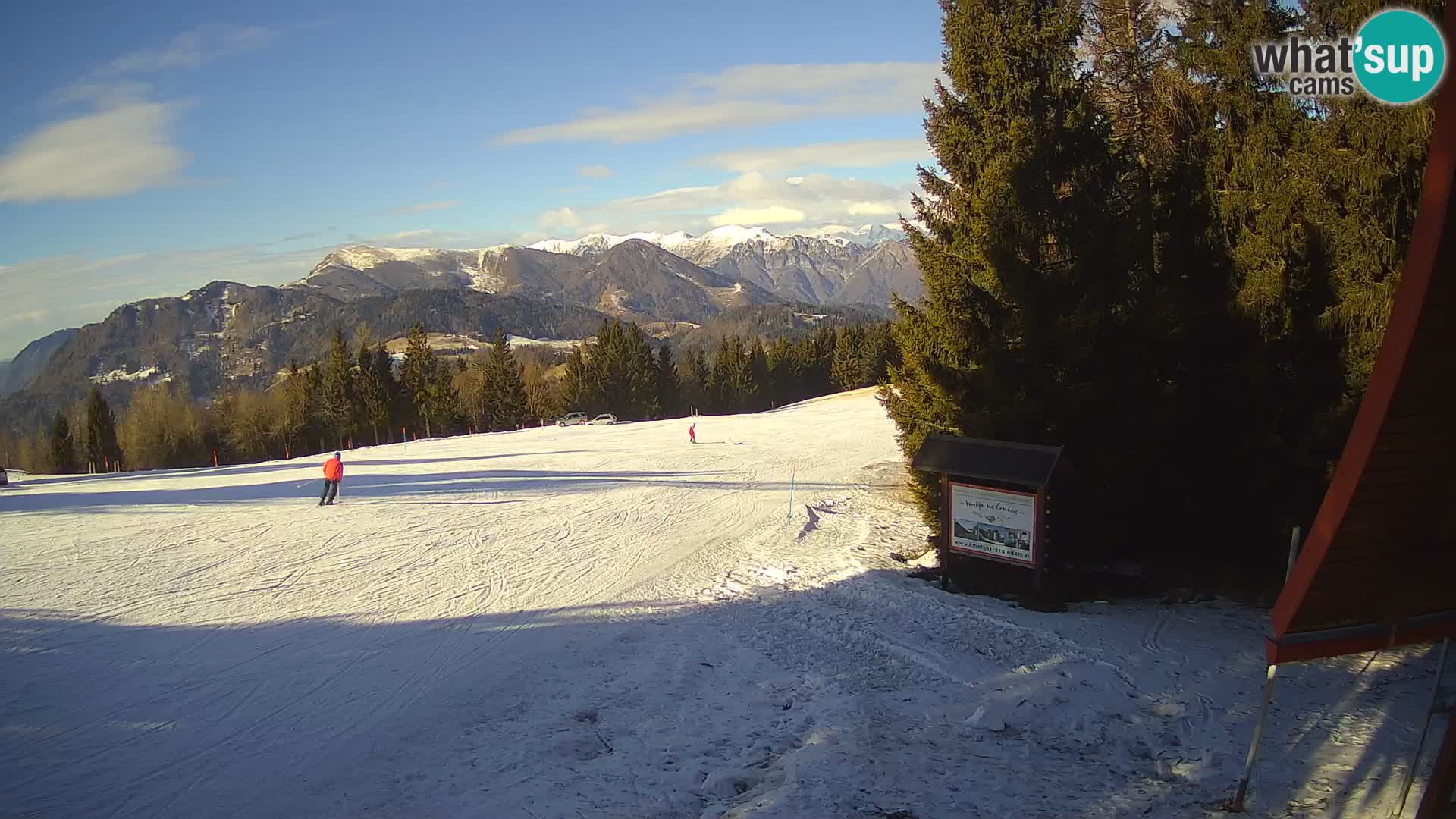 Ski school Novinar – webcam ski resort Cerkno – Slovenia