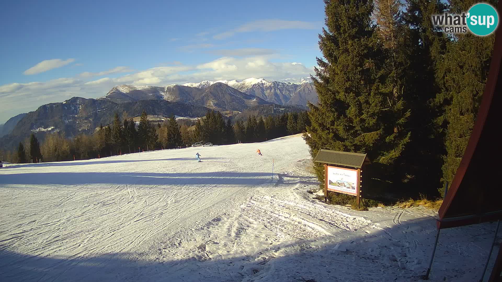 Ski school Novinar – webcam ski resort Cerkno – Slovenia