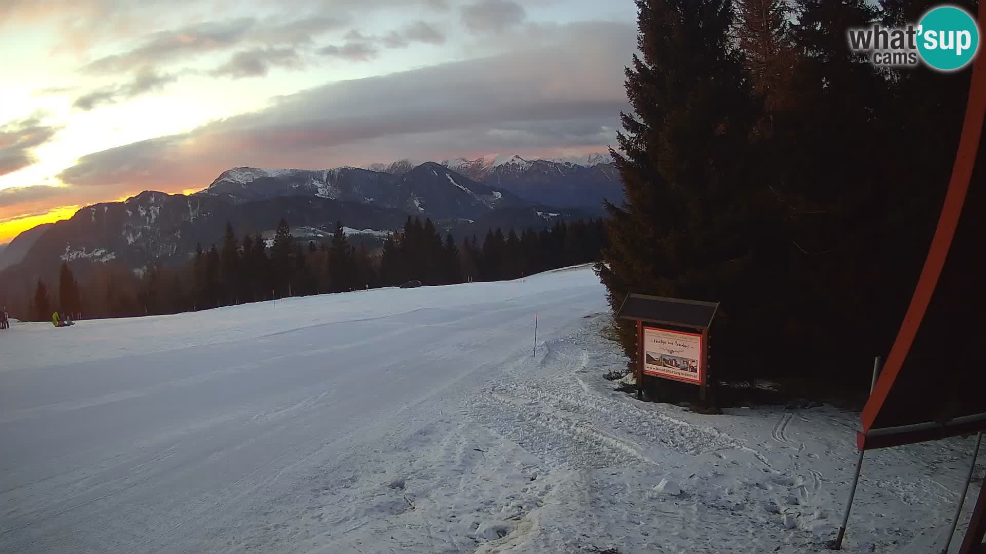 École de ski Novinar – webcam station de ski Cerkno – Slovénie