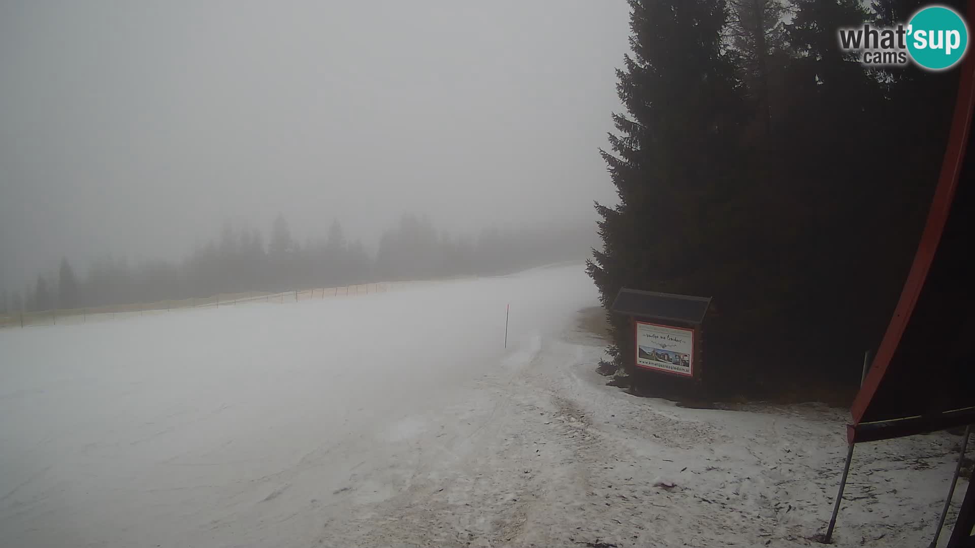 Škola skijanja Novinar – webcam skijalište Cerkno – Slovenija