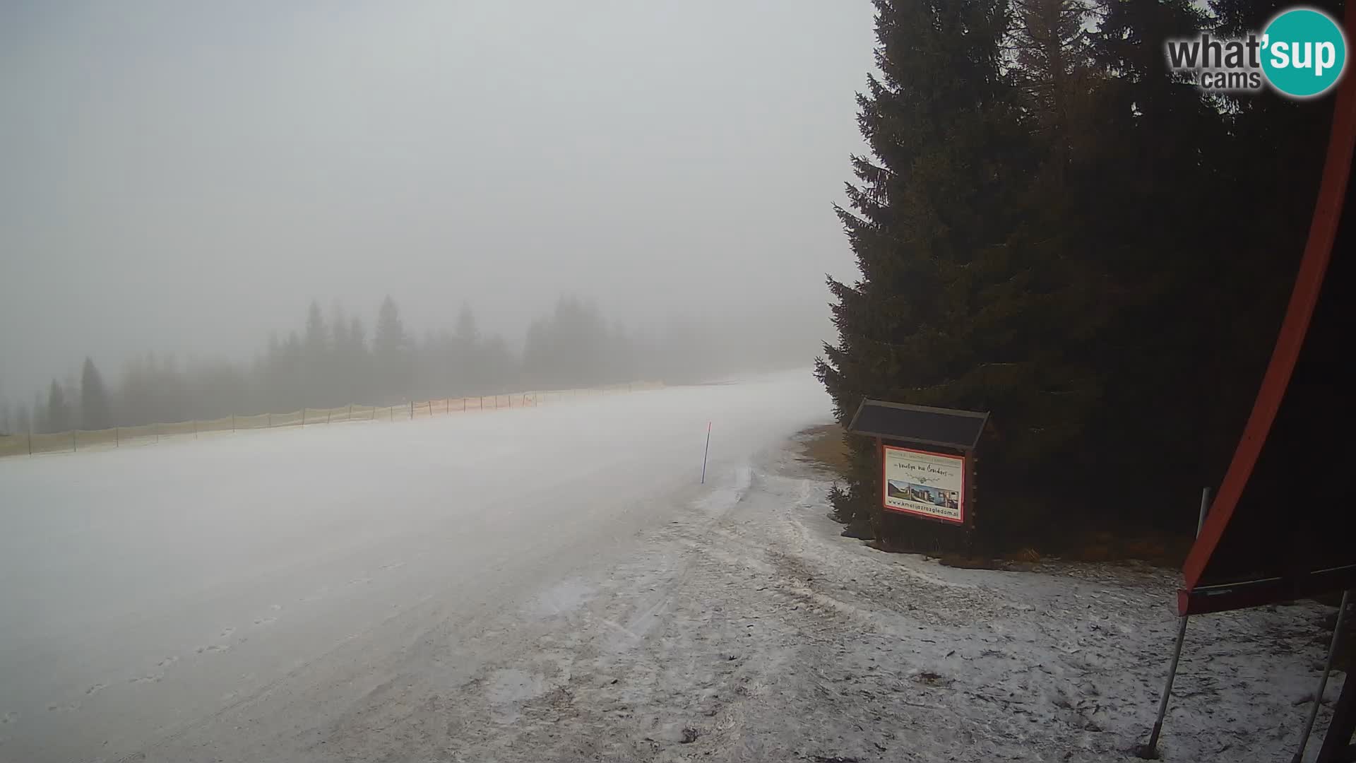 Škola skijanja Novinar – webcam skijalište Cerkno – Slovenija