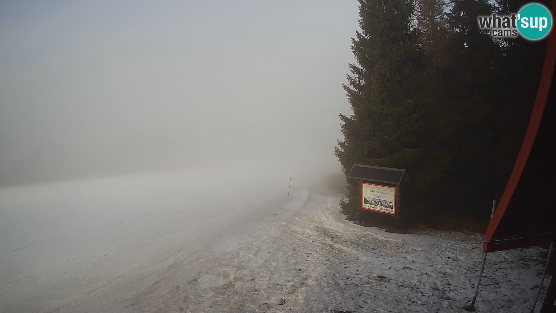 Smučarska šola Novinar – spletna kamera smučišče Cerkno