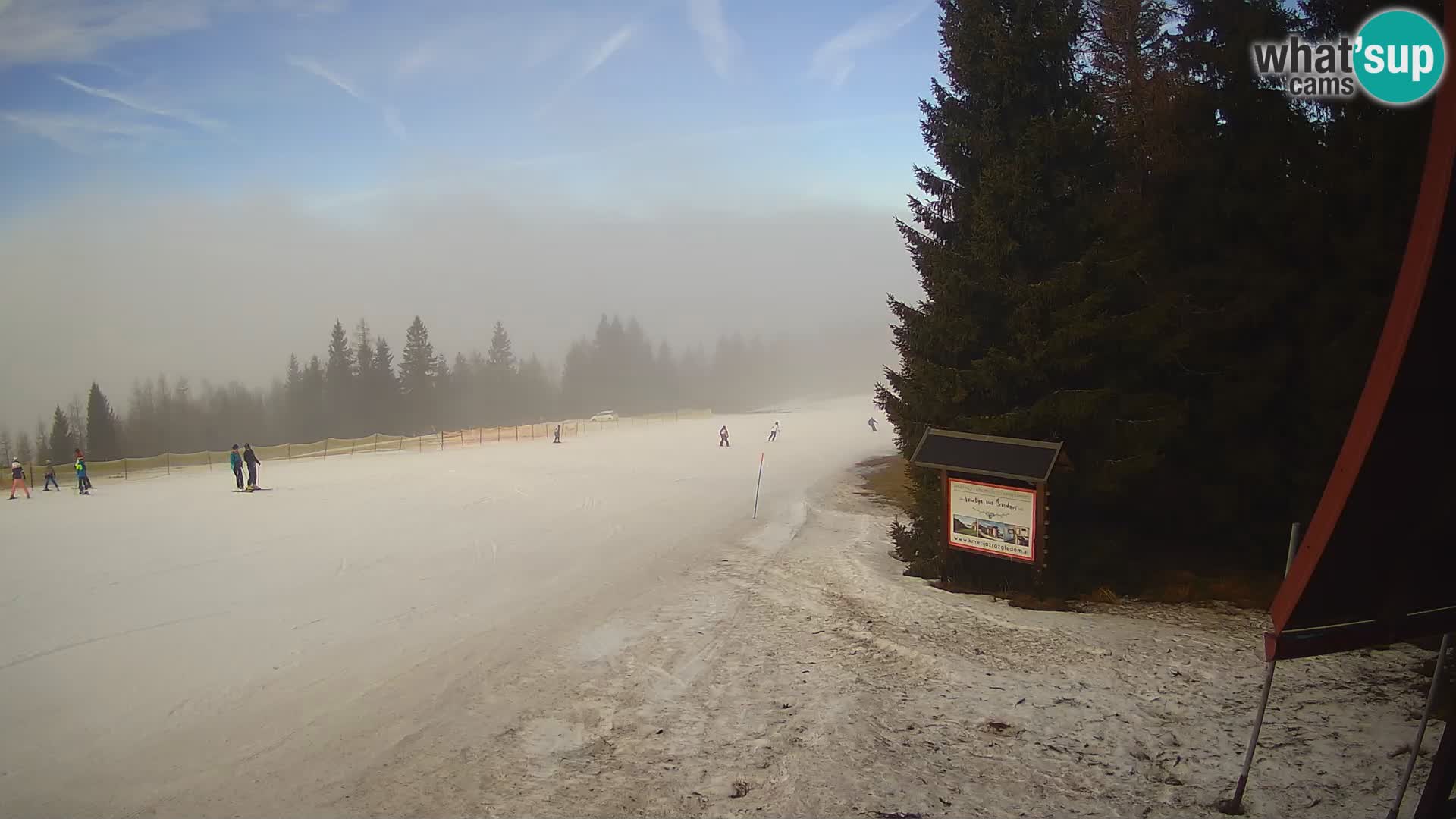 École de ski Novinar – webcam station de ski Cerkno – Slovénie