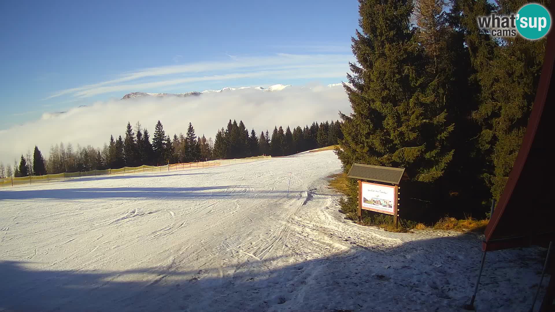 Escuela de esquí Novinar – estación de esquí webcam Cerkno – Eslovenia