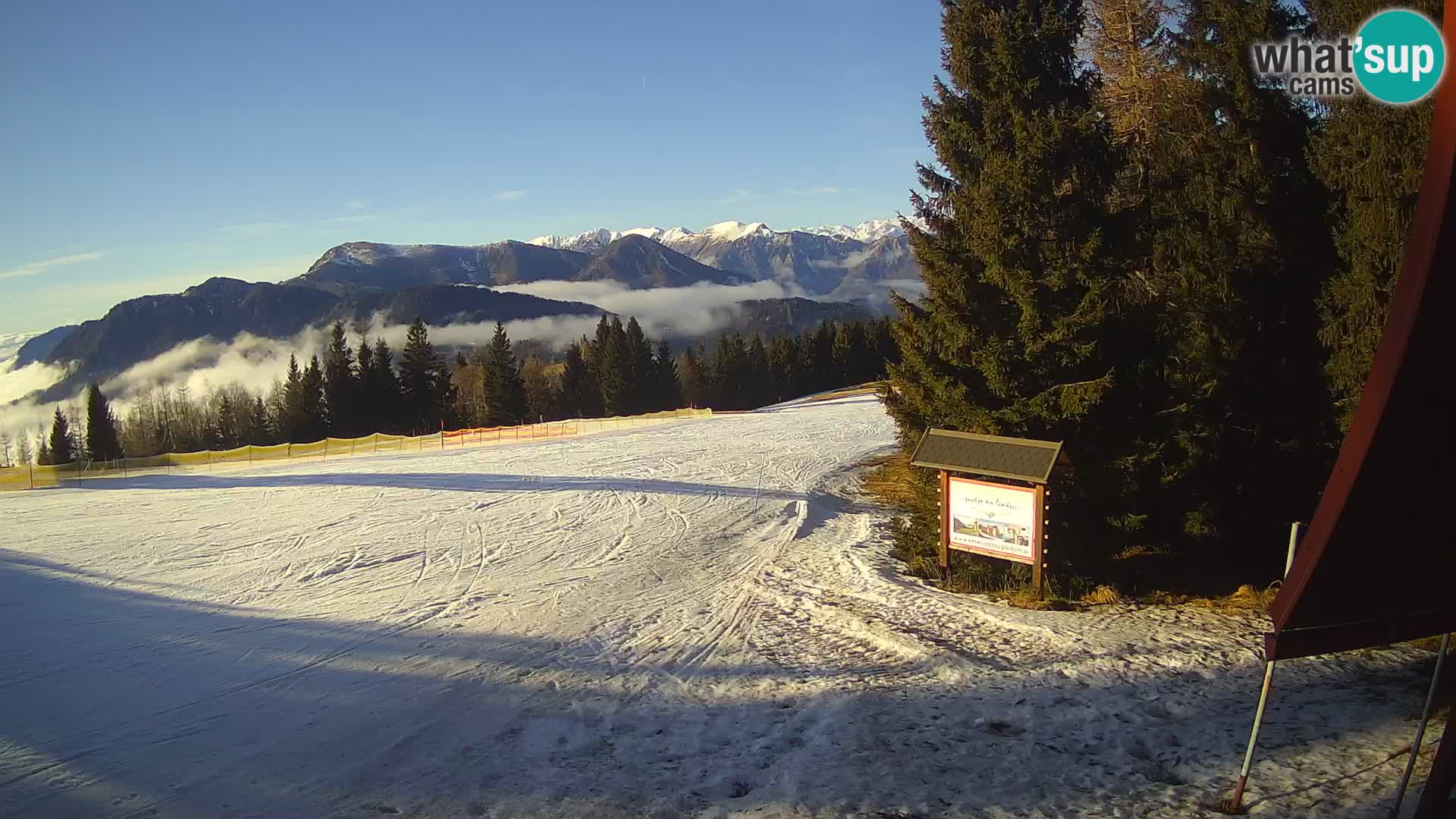 Escuela de esquí Novinar – estación de esquí webcam Cerkno – Eslovenia