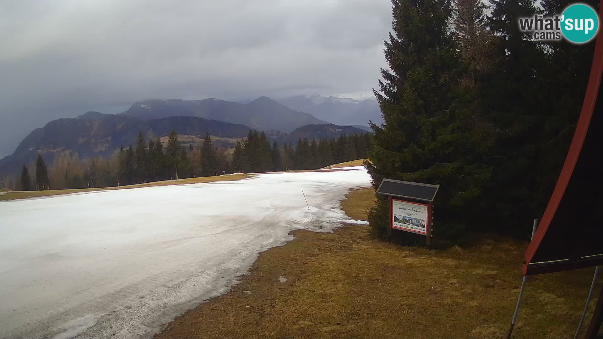 École de ski Novinar – webcam station de ski Cerkno – Slovénie