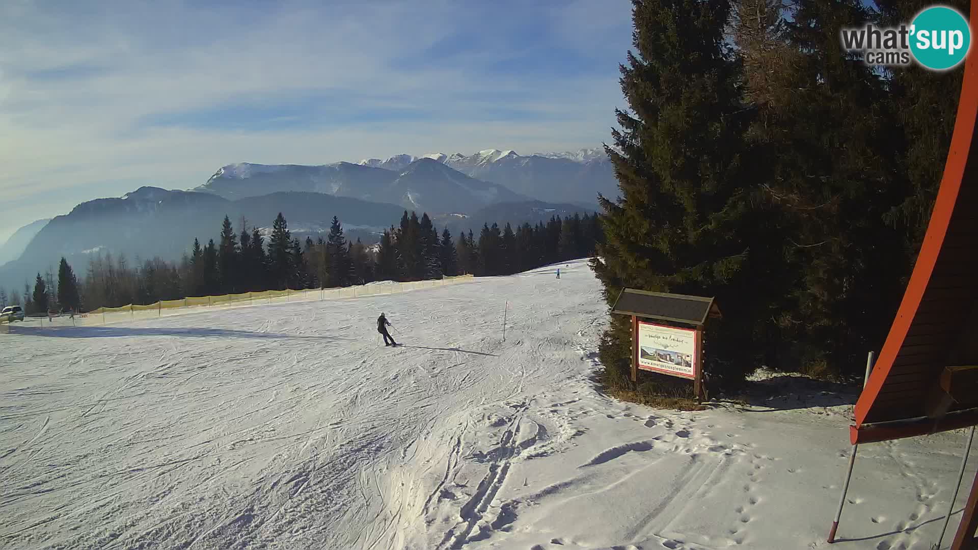 École de ski Novinar – webcam station de ski Cerkno – Slovénie