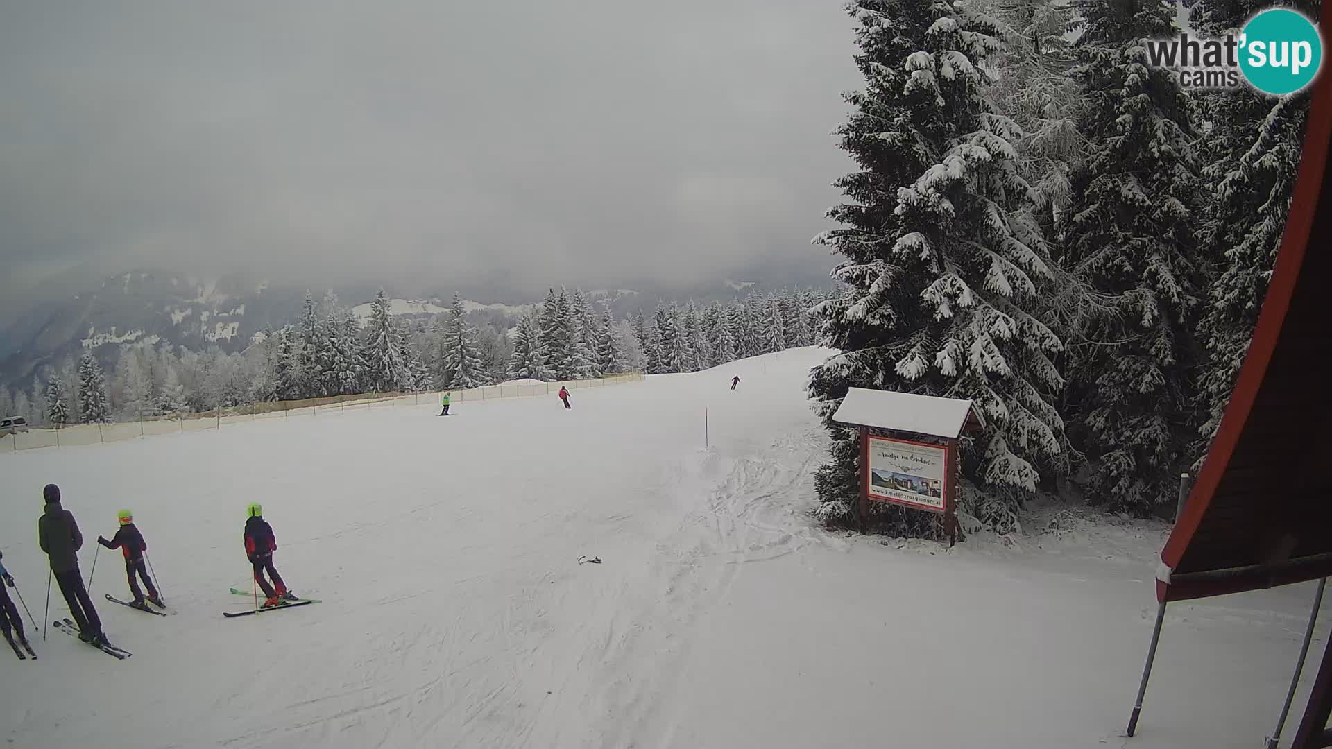 École de ski Novinar – webcam station de ski Cerkno – Slovénie