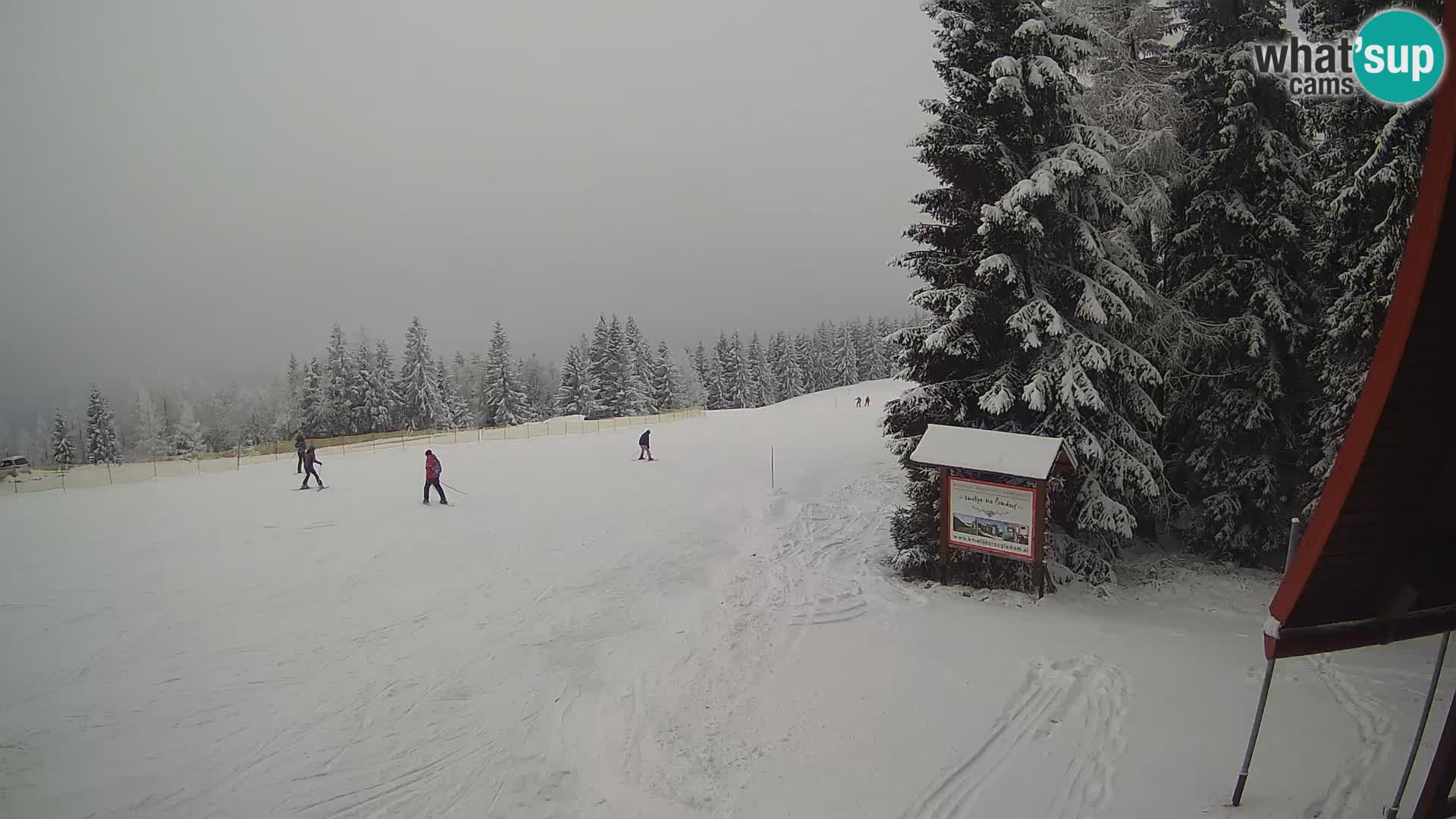 École de ski Novinar – webcam station de ski Cerkno – Slovénie