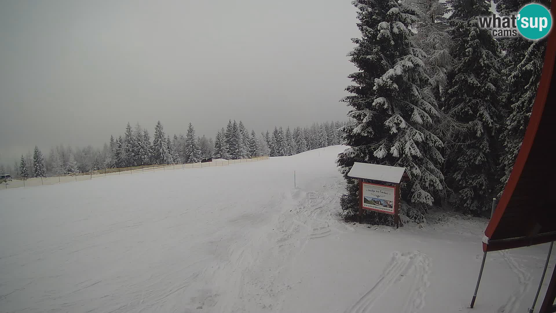 École de ski Novinar – webcam station de ski Cerkno – Slovénie