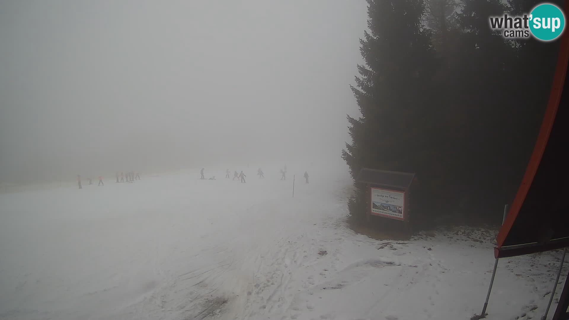 Smučarska šola Novinar – spletna kamera smučišče Cerkno