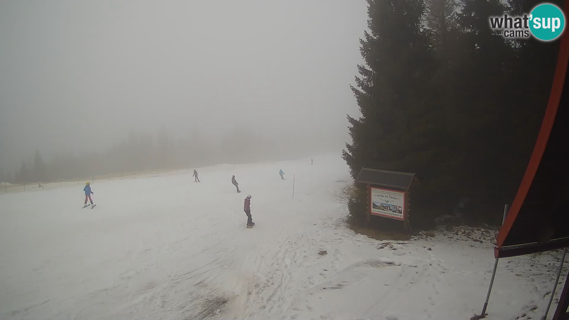 École de ski Novinar – webcam station de ski Cerkno – Slovénie