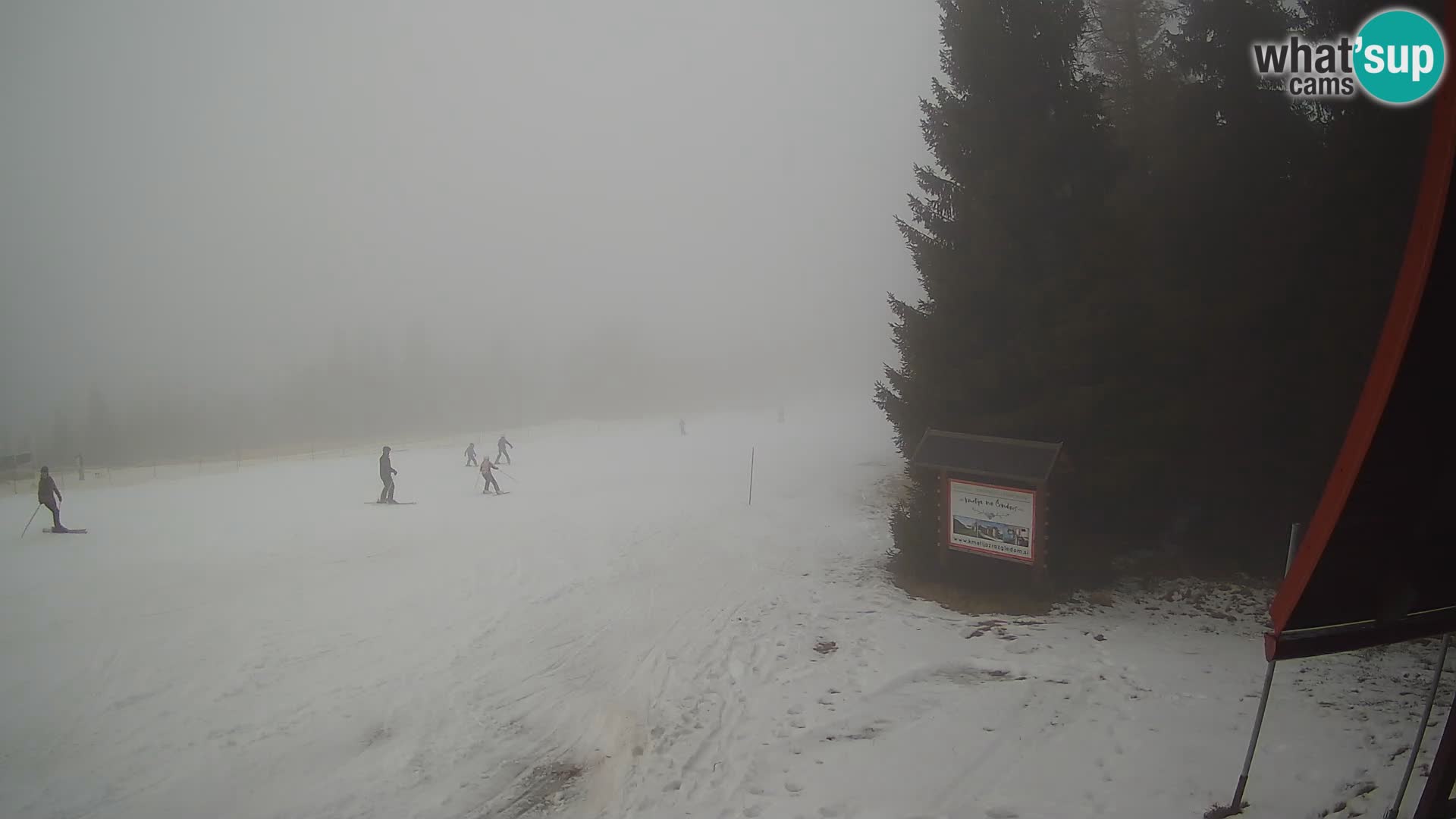 Škola skijanja Novinar – webcam skijalište Cerkno – Slovenija