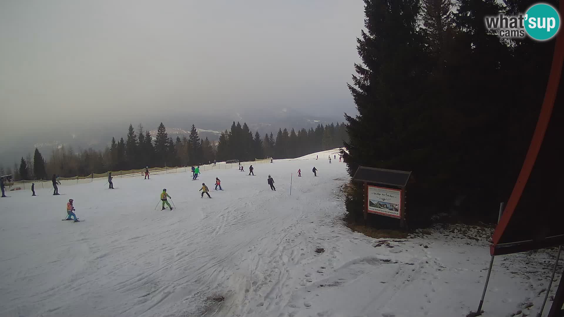 École de ski Novinar – webcam station de ski Cerkno – Slovénie