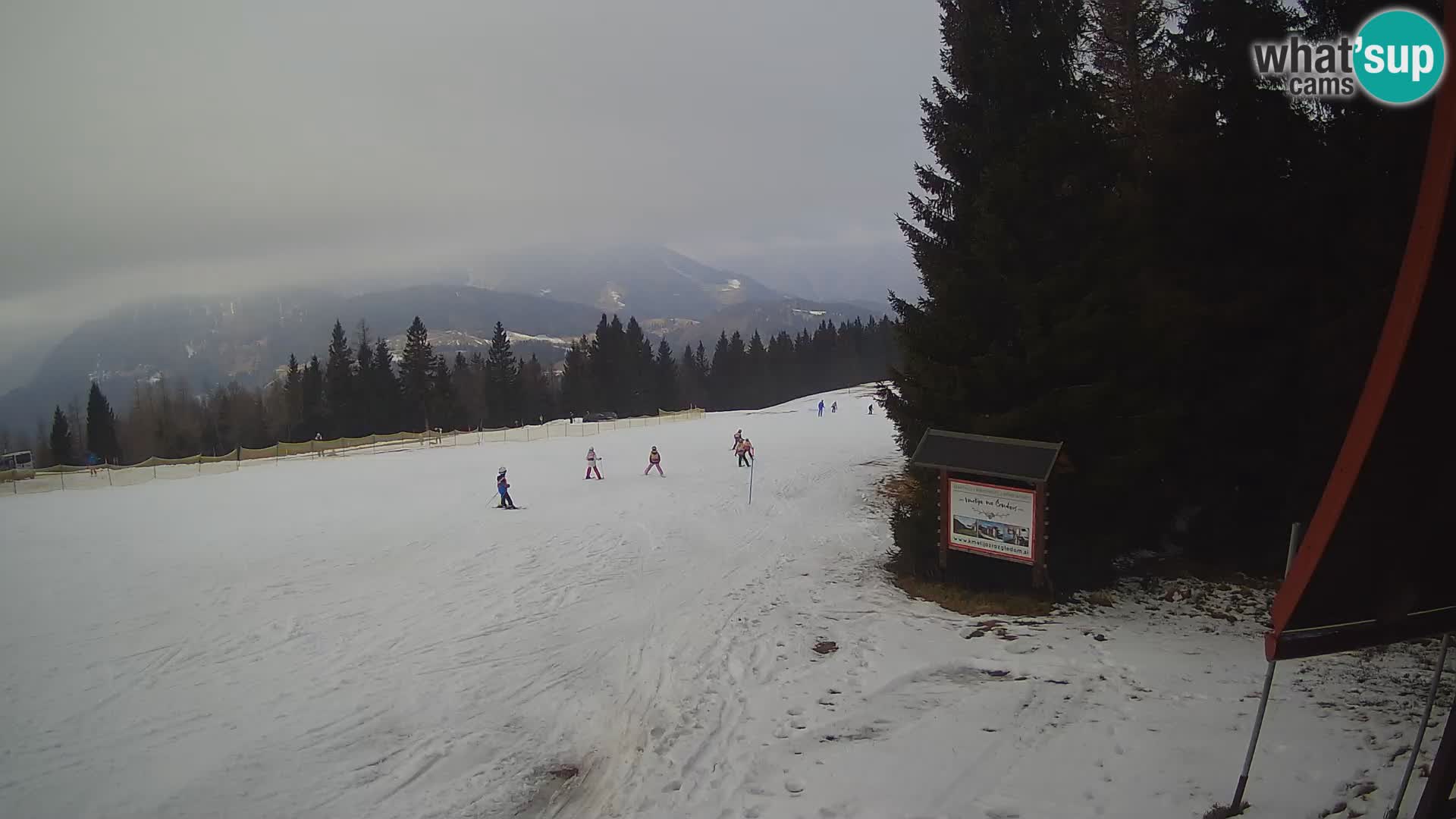 Ski school Novinar – webcam ski resort Cerkno – Slovenia