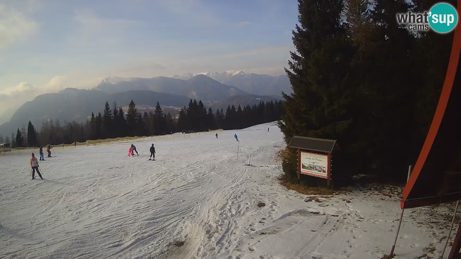 École de ski Novinar – webcam station de ski Cerkno – Slovénie