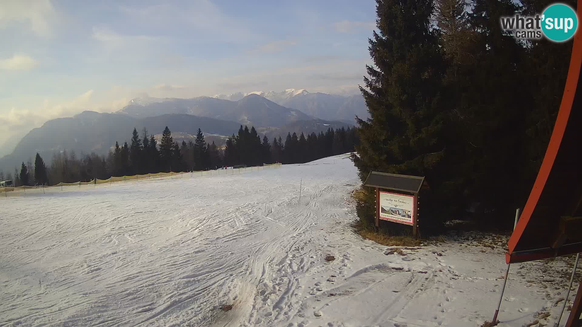 École de ski Novinar – webcam station de ski Cerkno – Slovénie