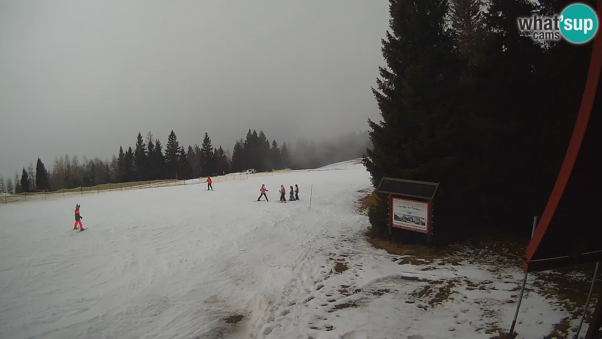 École de ski Novinar – webcam station de ski Cerkno – Slovénie