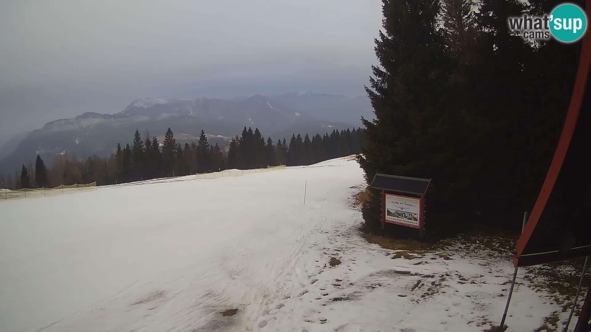 Škola skijanja Novinar – webcam skijalište Cerkno – Slovenija