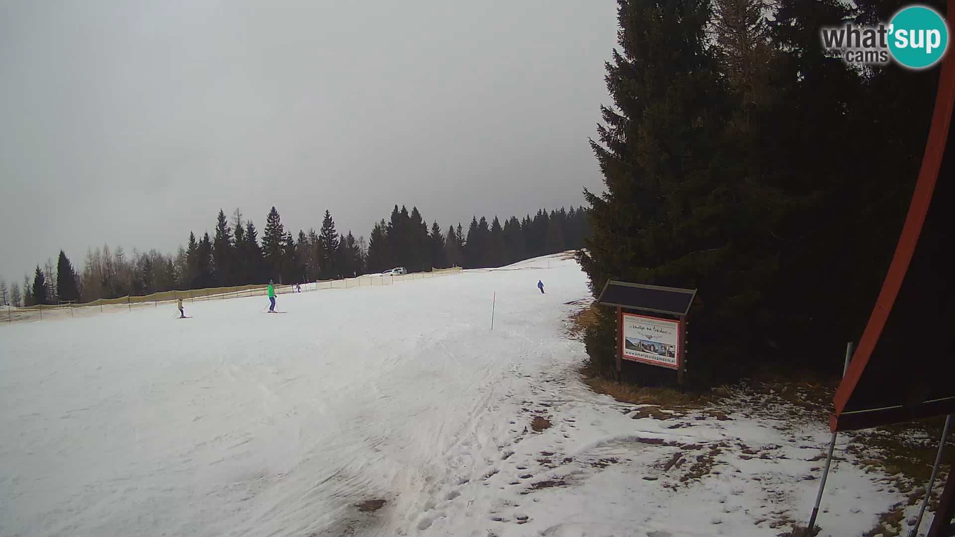 École de ski Novinar – webcam station de ski Cerkno – Slovénie