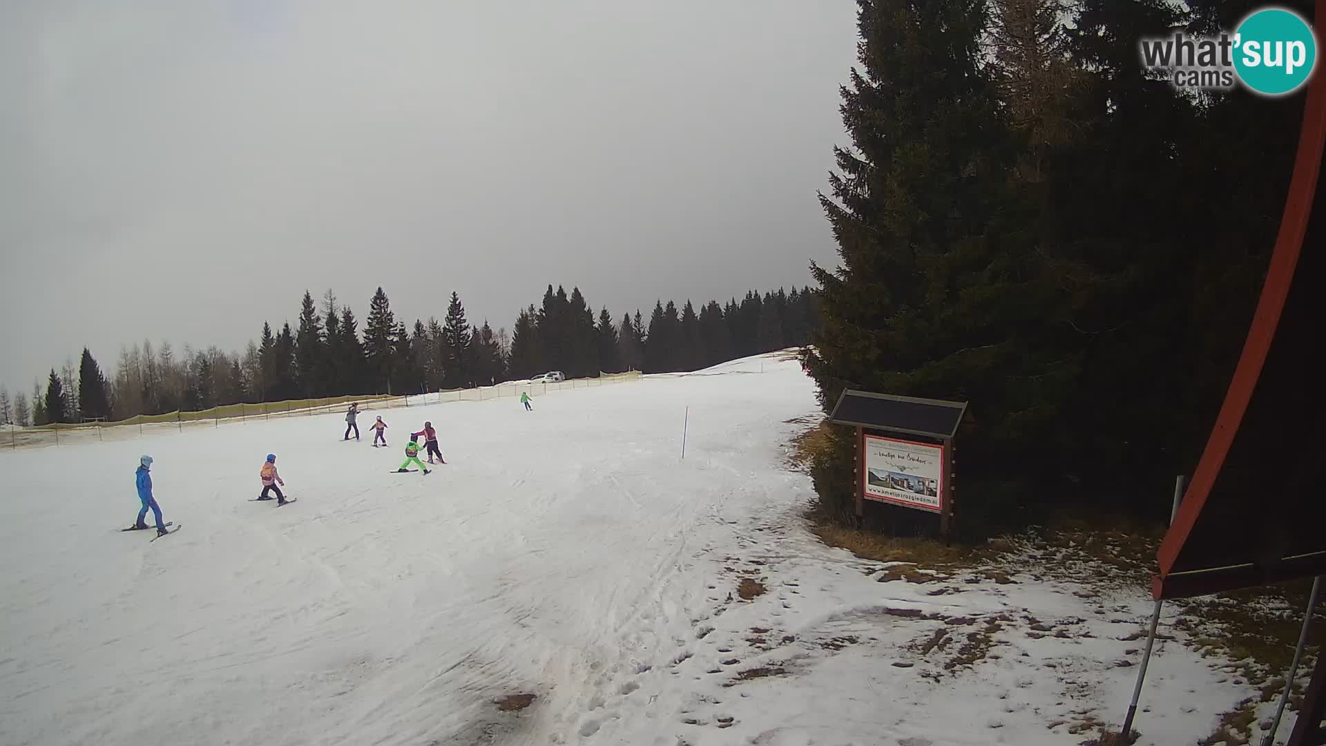 École de ski Novinar – webcam station de ski Cerkno – Slovénie