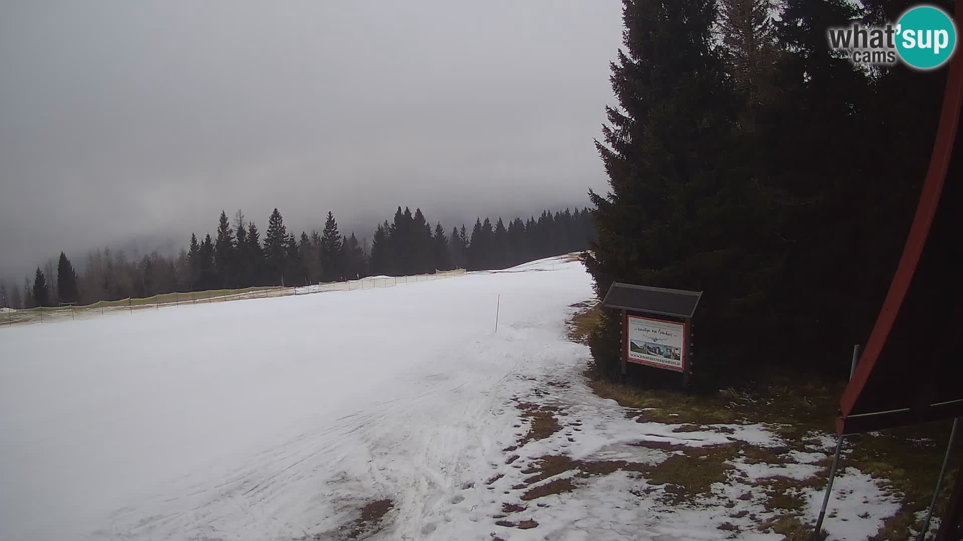 Škola skijanja Novinar – webcam skijalište Cerkno – Slovenija