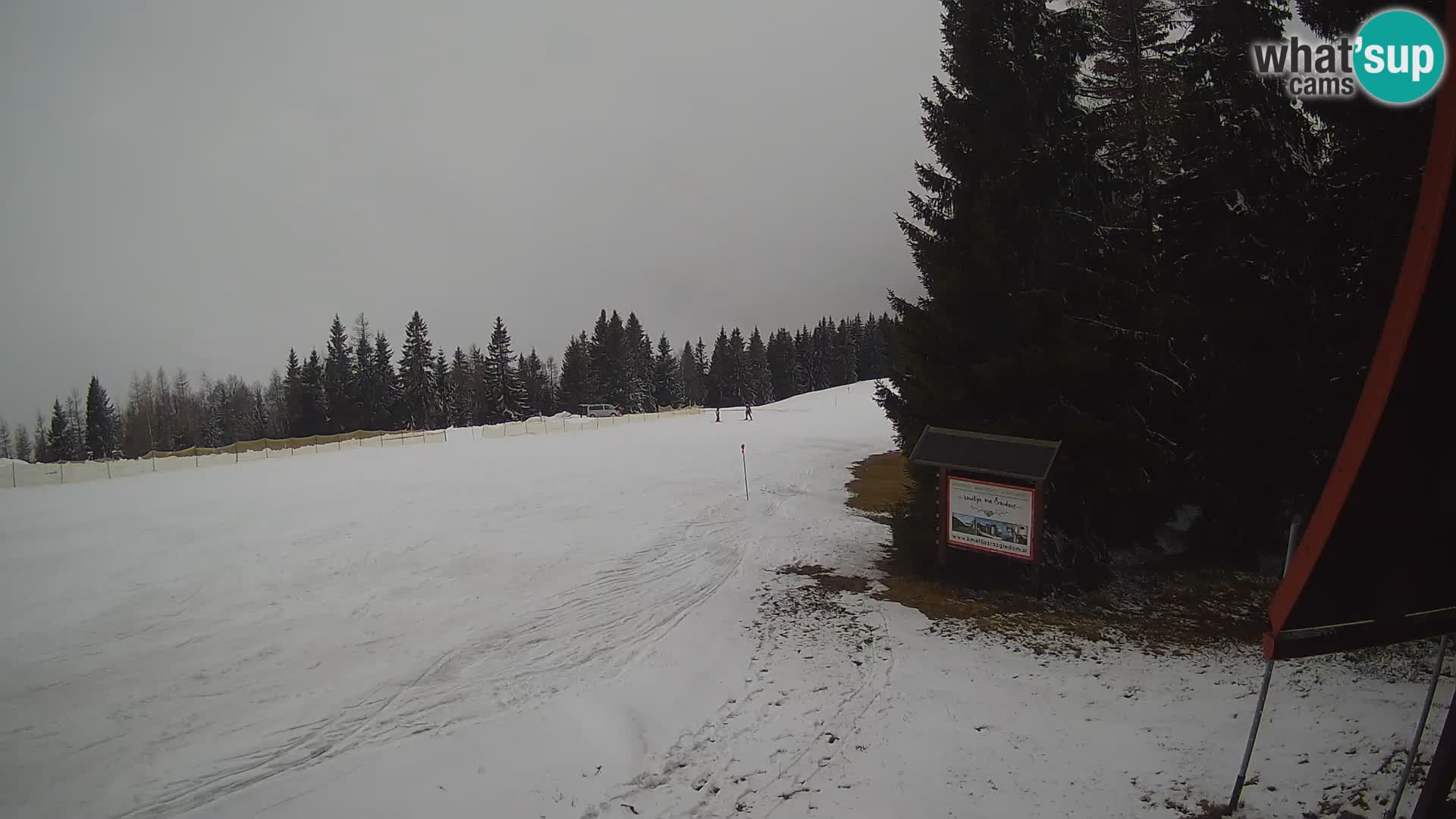 École de ski Novinar – webcam station de ski Cerkno – Slovénie