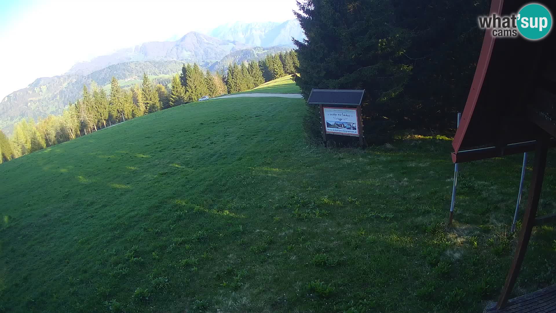 Škola skijanja Novinar – webcam skijalište Cerkno – Slovenija