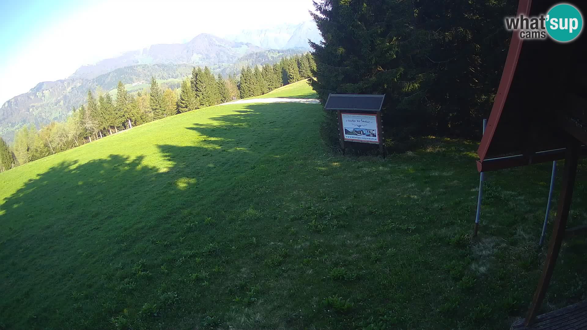 Smučarska šola Novinar – spletna kamera smučišče Cerkno
