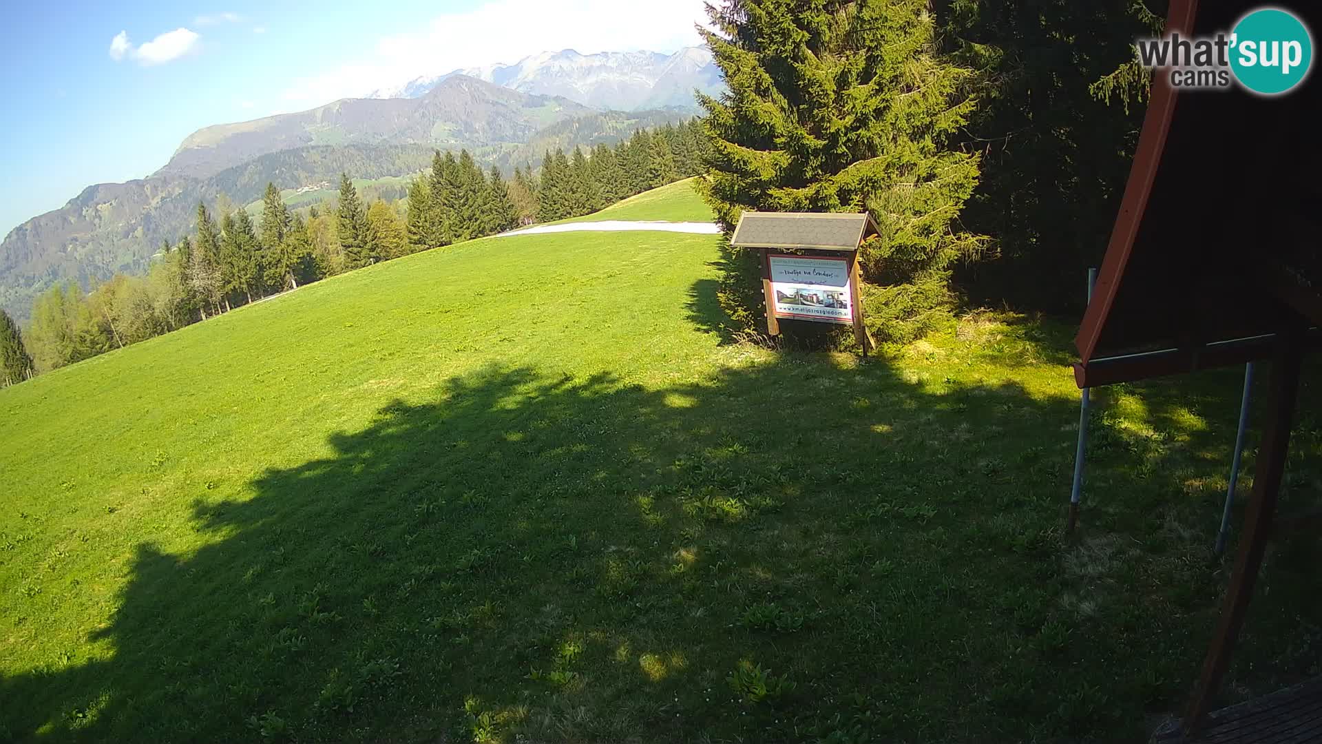 Škola skijanja Novinar – webcam skijalište Cerkno – Slovenija