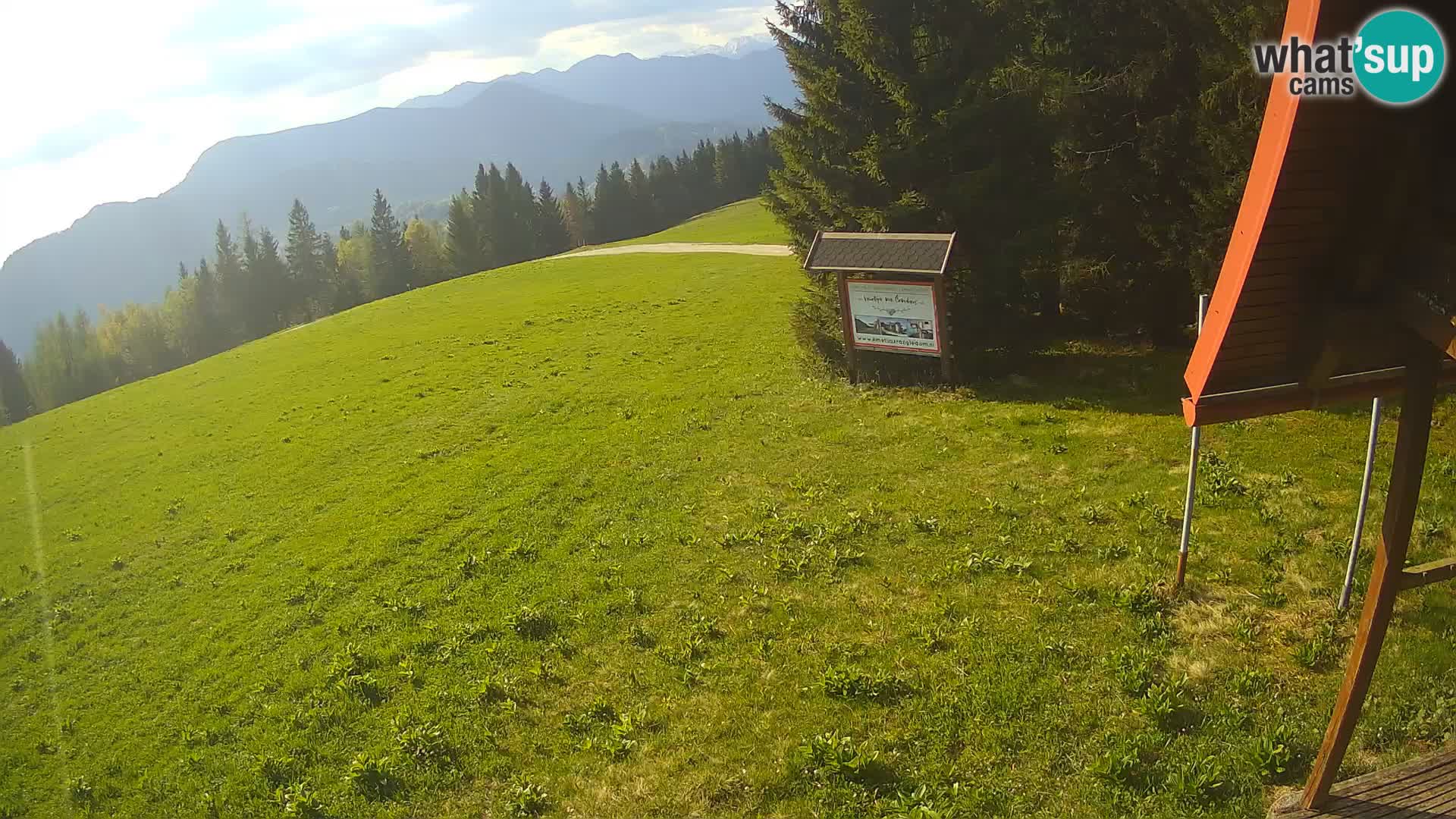 Škola skijanja Novinar – webcam skijalište Cerkno – Slovenija