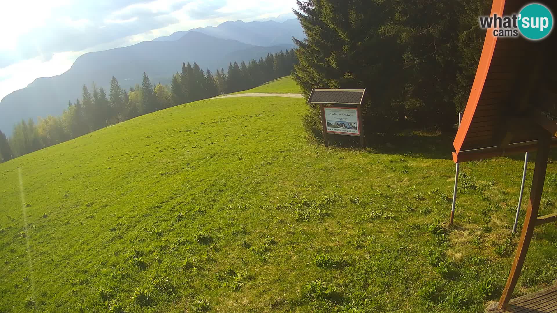 Škola skijanja Novinar – webcam skijalište Cerkno – Slovenija