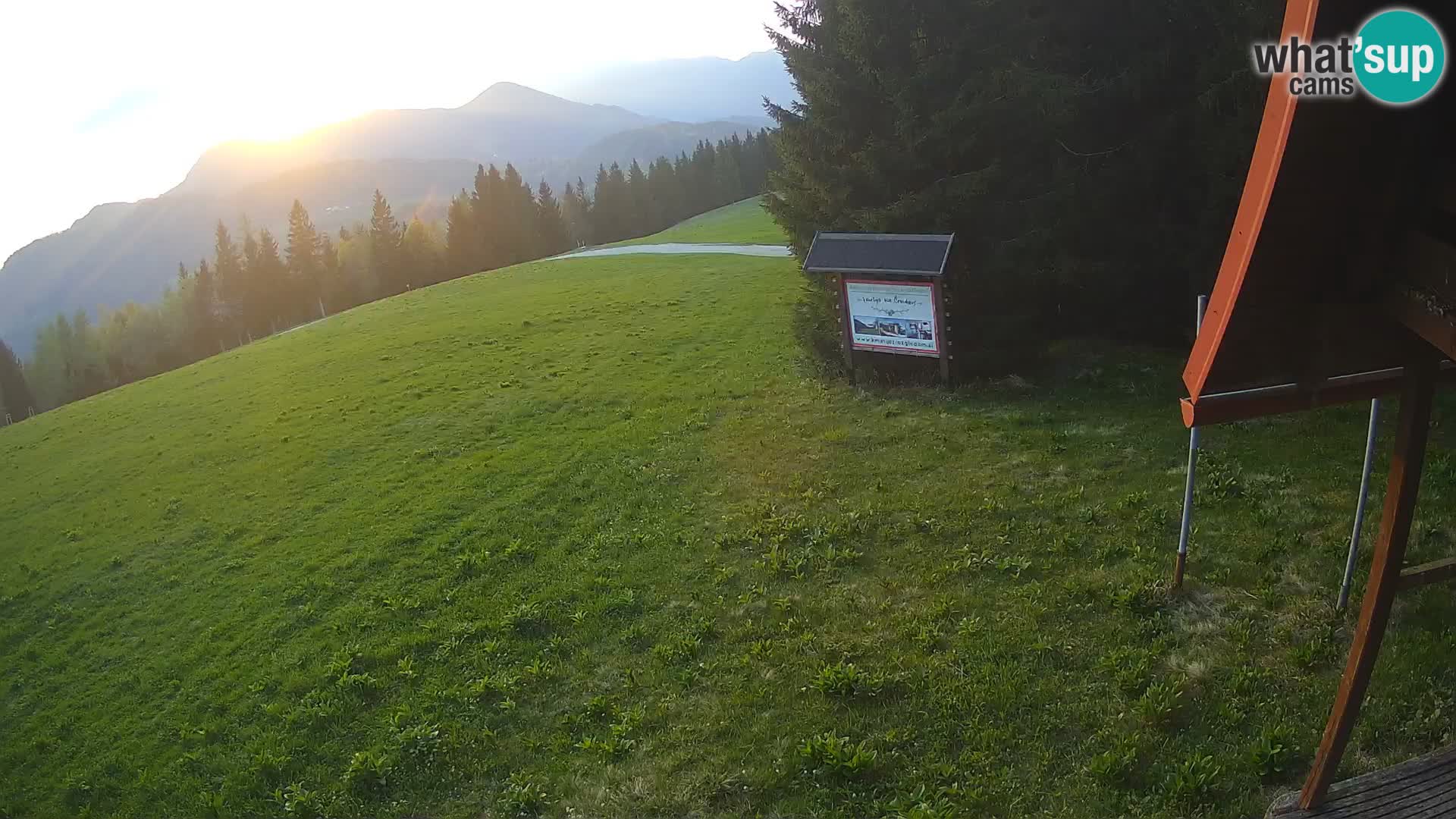 Škola skijanja Novinar – webcam skijalište Cerkno – Slovenija