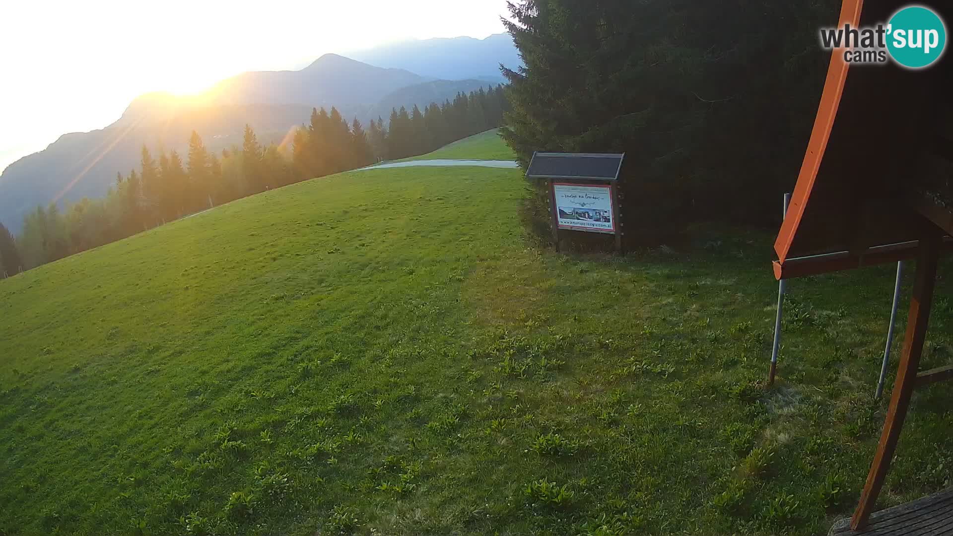 École de ski Novinar – webcam station de ski Cerkno – Slovénie