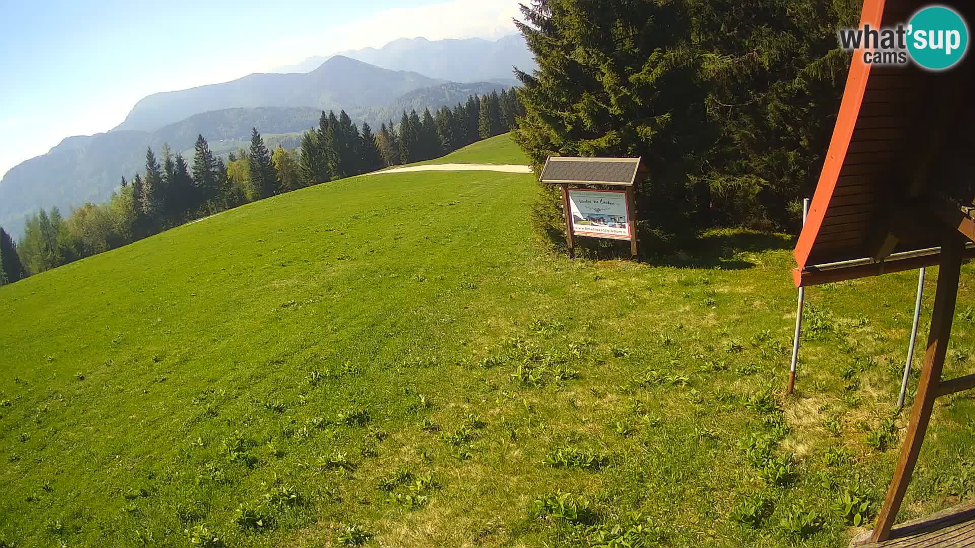 École de ski Novinar – webcam station de ski Cerkno – Slovénie