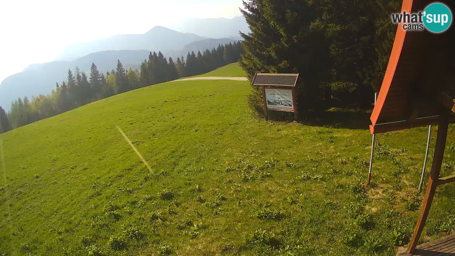 Škola skijanja Novinar – webcam skijalište Cerkno – Slovenija