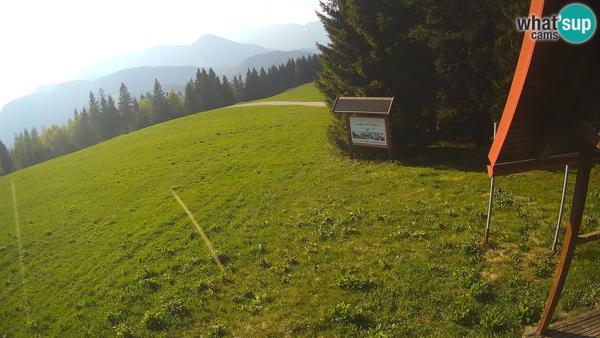 Smučarska šola Novinar – spletna kamera smučišče Cerkno