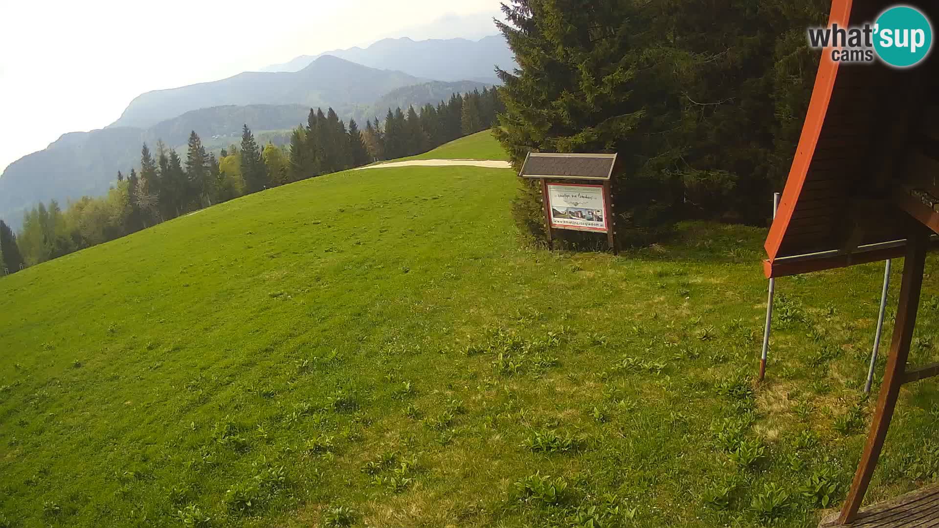 Smučarska šola Novinar – spletna kamera smučišče Cerkno